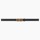 Balenciaga Women's BB Hourglass Thin Belt Black