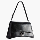 Balenciaga Women's Crush Medium Sling Bag Black