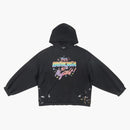Balenciaga Women's 90/10 Small Fit Hoodie Black/multi
