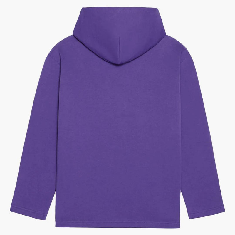 Balenciaga para mujer bebe sudadera con capucha corta púrpura