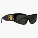 Balenciaga Womens Bossy Cat Sunglasses Black (773492T00391000)