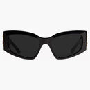 Balenciaga Womens Bossy Cat Sunglasses Black (773492T00391000)