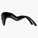 Balenciaga Womens Hamptons Cat Sunglasses Black (773470T00071000)