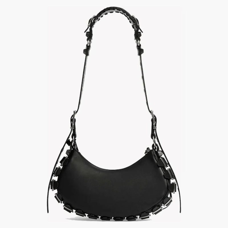 Balenciaga Womens Le Cagole XS BASSE NERO