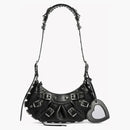 Balenciaga Womens Le Cagole XS Shoulder Bag Black