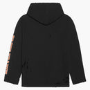 Balenciaga Womens Maison Balenciaga Cropped Hoodie Black/Orange/White