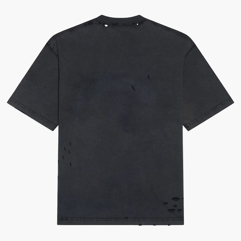 Balenciaga Womens Maison Balenciaga Medium Fit T-Shirt Black/Orange/White