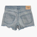 Balenciaga Women's Mini Shorts Light Blue