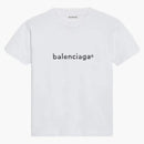 Balenciaga Womens New Copyright Small Fit T-Shirt White