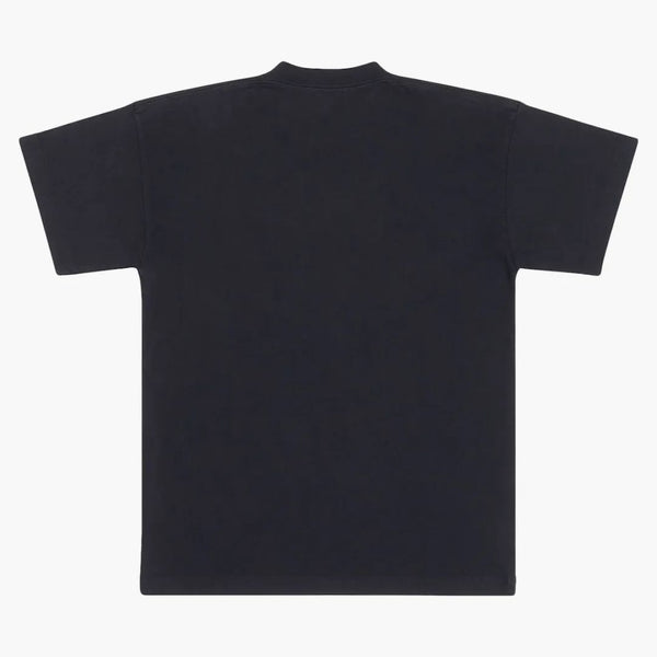 Balenciaga Women's Slime Medium Fit Camiseta Vintage Black