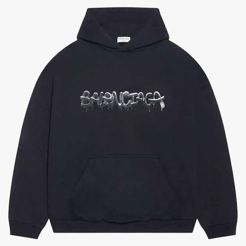 Balenciaga Women's Slime Wide Fit Soodie Negro