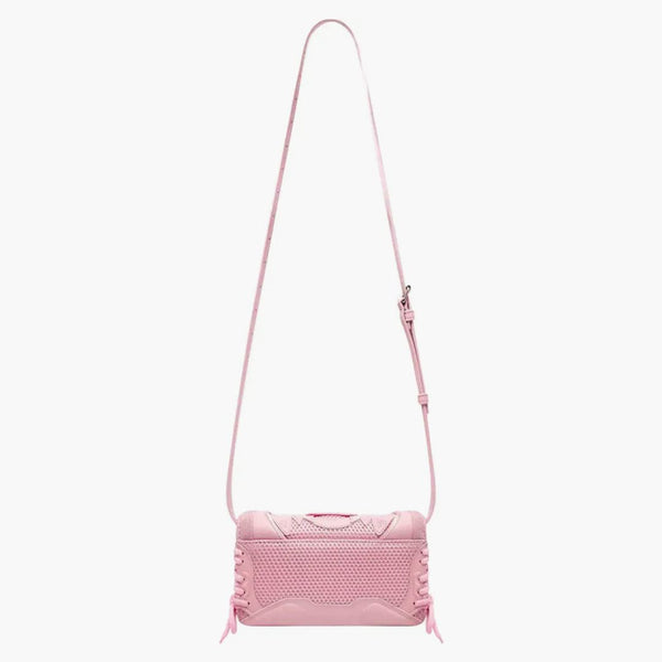 Balenciaga Women's Trainershead Phone Holder with Strap Pink