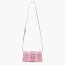 Balenciaga Femenina Trautor de entrenadores Phone con correa rosa