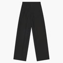 Balenciaga Wool Gabardine Baggy Tailored Pants Black