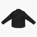 Balenciaga Wool Gabardine Shirt Jacket Black