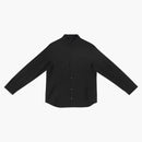 Balenciaga Wool Gabardine Shirt Jacket Black