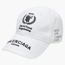 Balenciaga World Food Programs Cap White/Black