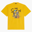 Balenciaga x The Simpsons Ogabersowana koszulka żółta