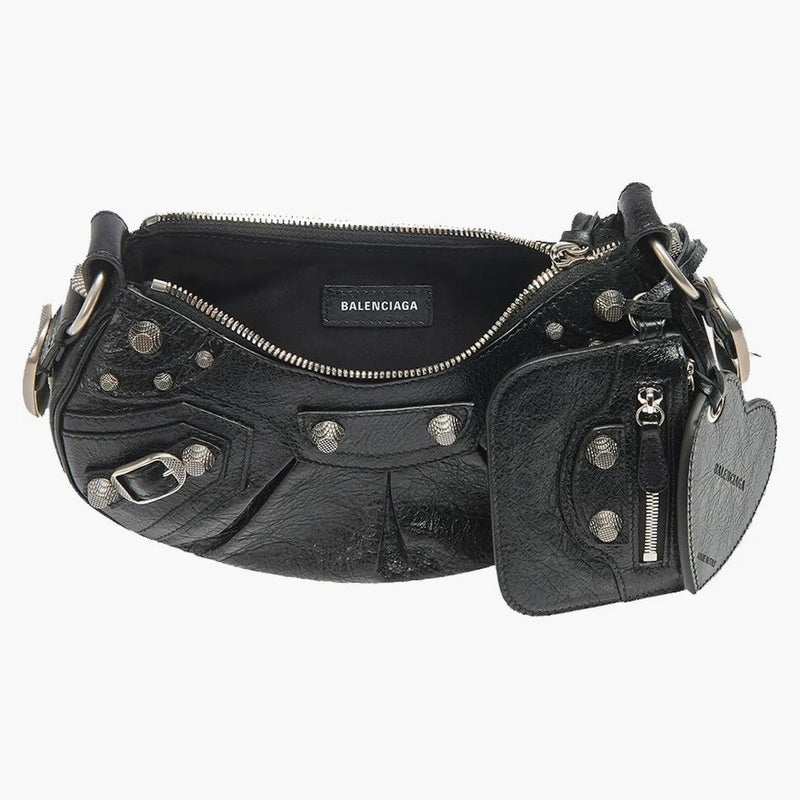 Balenciaga le Cagole ramenní taška xs černá