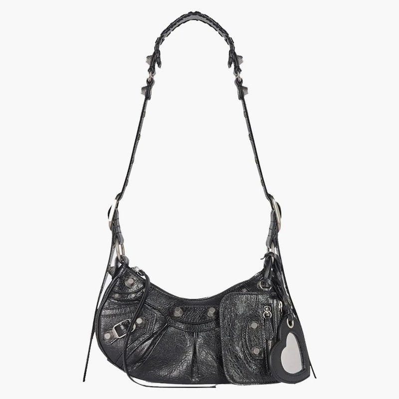 Balenciaga le Cagole ramenní taška xs černá