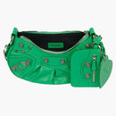 Balenciaga le Cagole Bolso de hombro XS verde