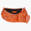 Balenciaga Year Of The Tiger Le Cagole Shoulder Bag Xs Orange