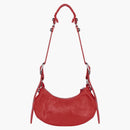 Balenciaga le Cagole Bolso de hombro XS Rojo