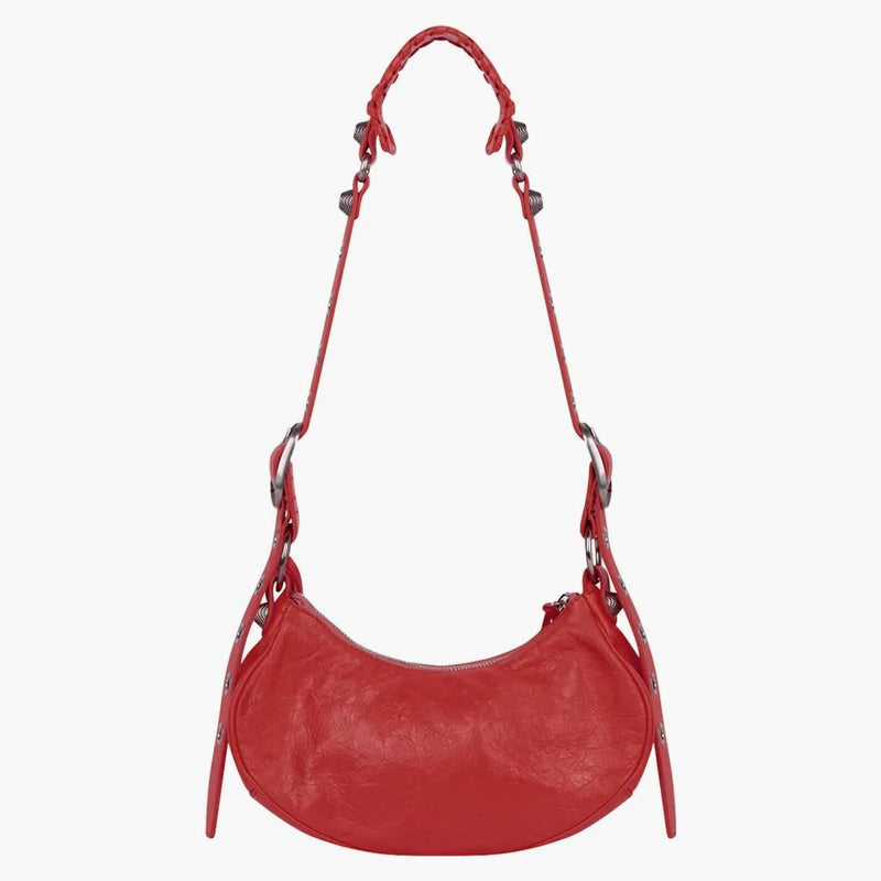 Balenciaga Le Cagole Stucco a tracolla xs rosso