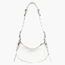 Balenciaga le Cagole Bolso de hombro XS blanco