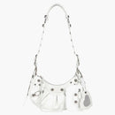 Balenciaga le Cagole Bolso de hombro XS blanco
