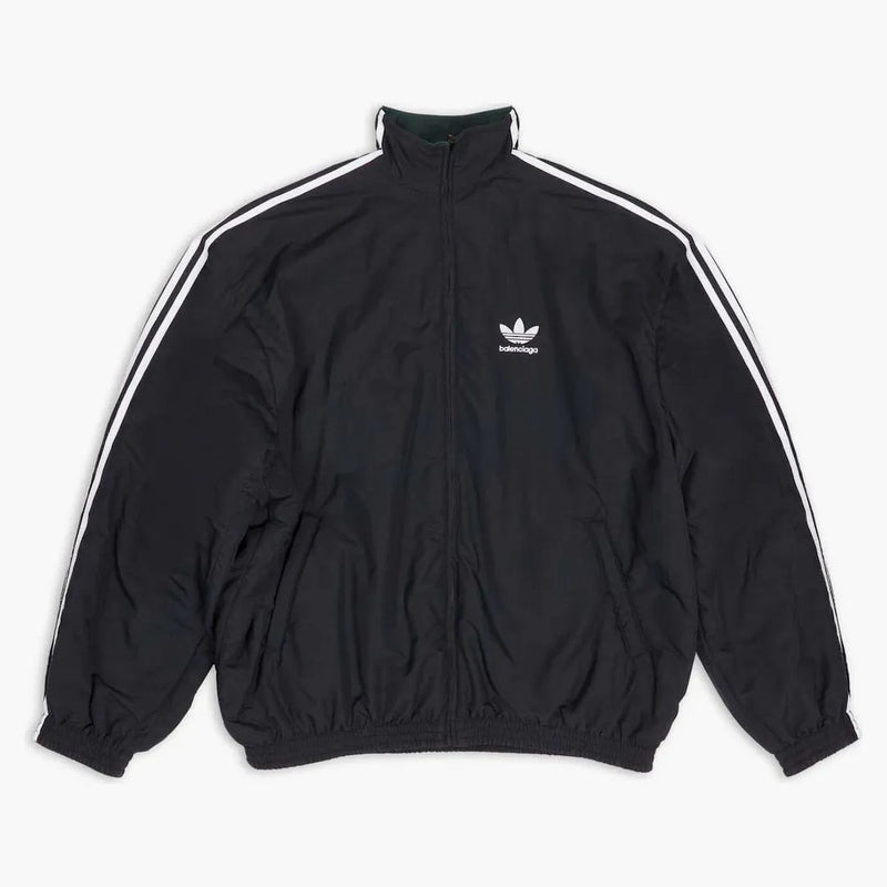 Balenciaga x Adidas Reverzibilní bunda tepláku černá zelená