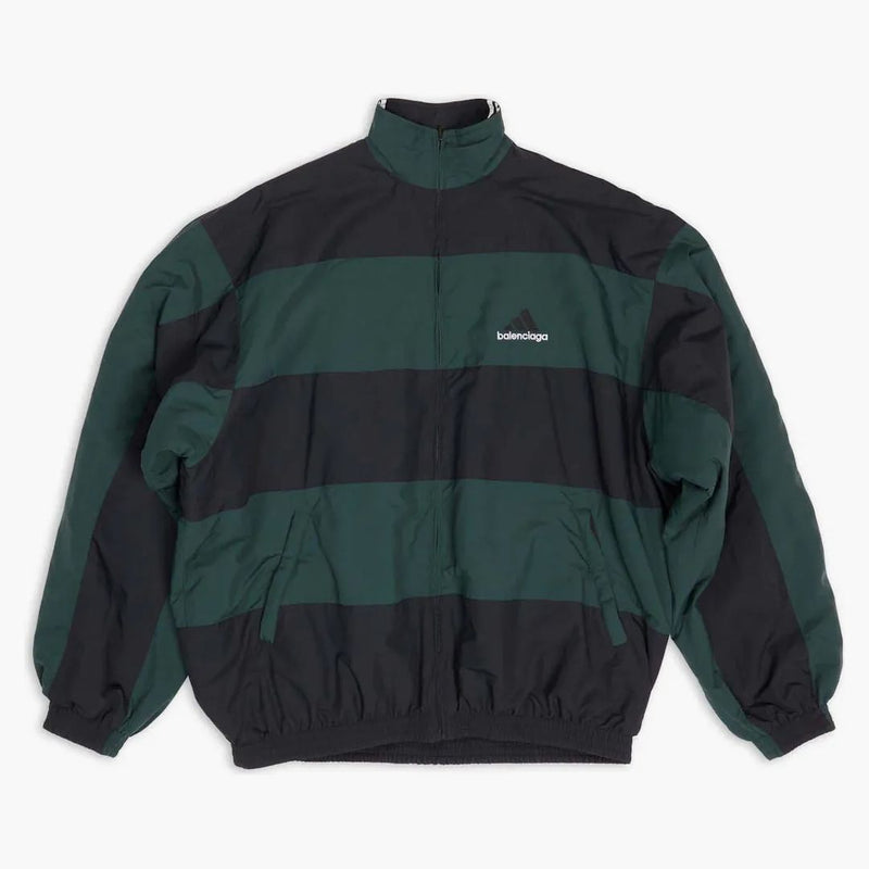 Balenciaga x Adidas Reverzibilní bunda tepláku černá zelená