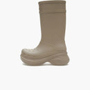 Balenciaga X Crocs Boot Beige Rubber