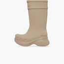 Balenciaga X Crocs Boot Beige Rubber (women's)