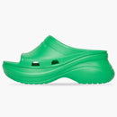 Balenciaga X Crocs Pool Slide Sandals Green