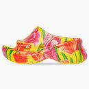 Balenciaga X Crocs Pool Slide Sandals Tulip Print Multi (women's)