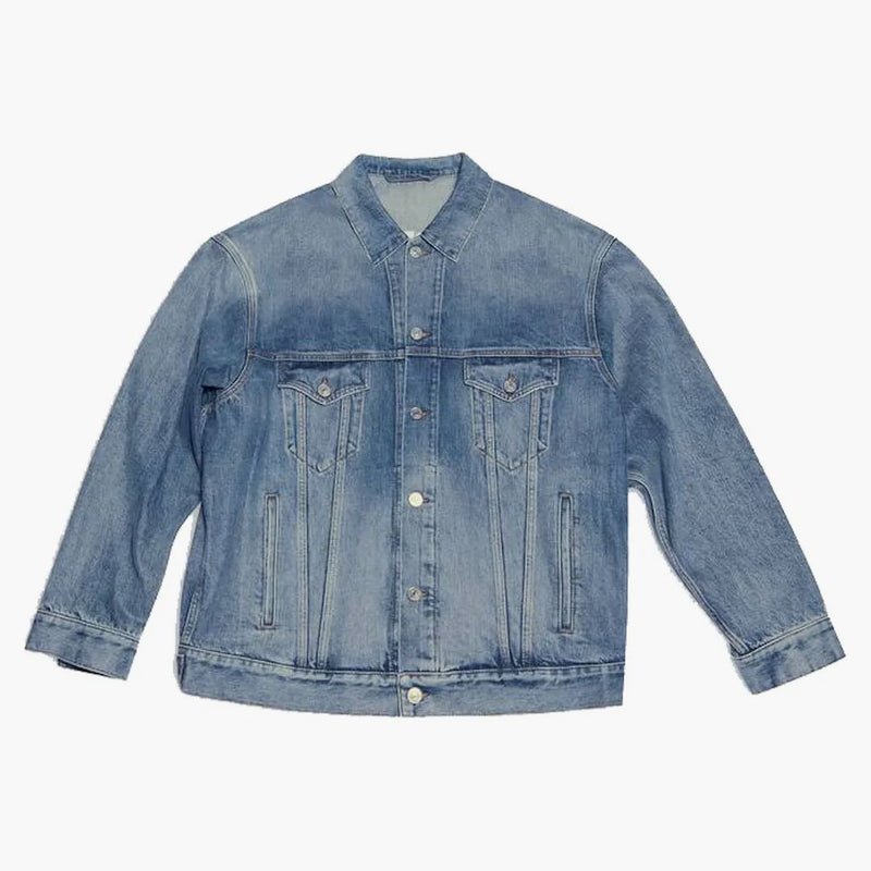 Balenciaga x Fortnite © 2021 Stor fit jacka blå