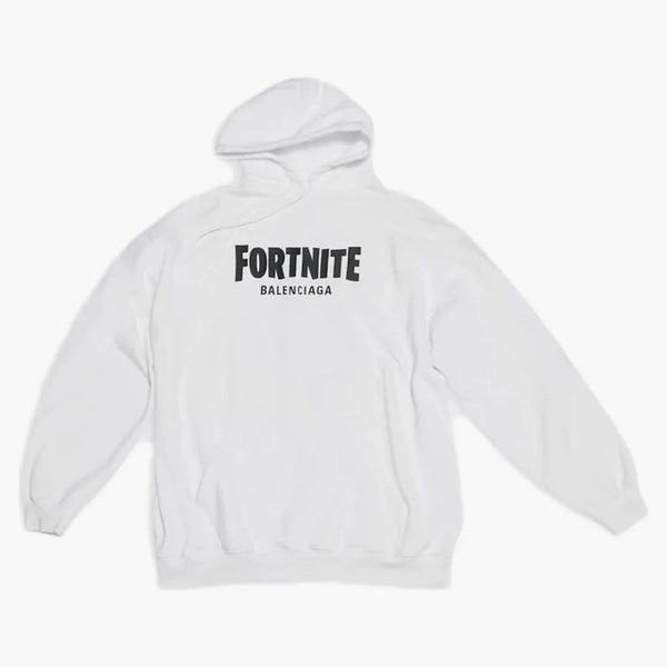 Balenciaga x Fortnite © 2021 Medium Fit Hoodie White