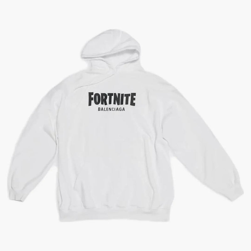 Balenciaga x Fortnite © 2021 Medium Fit Hoodie White