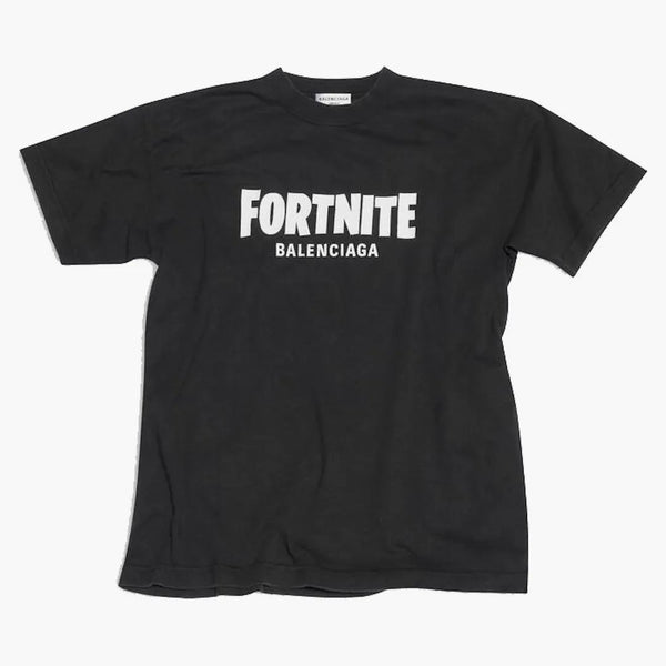 Balenciaga x Fortnite © 2021 Medium Fit (W) Camiseta Negra
