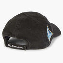Balenciaga x NASA Baseball Cap Black