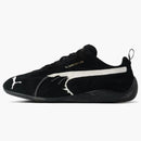Balenciaga X Puma Speedcat Suede Distressed Black White
