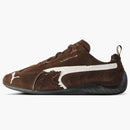 Balenciaga X Puma Speedcat Suede Distressed Brown White