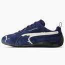 Balenciaga X Puma Speedcat Suede Distressed Navy White