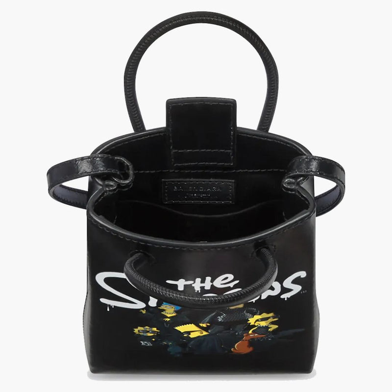 Balenciaga x The Simpsons Mini Shopping BACK Black