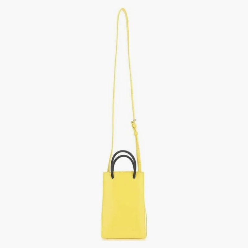 Balenciaga X The Simpsons Mini Shopping Bag Yellow