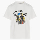 Balenciaga X The Simpsons Womens Small Fit T-Shirt White