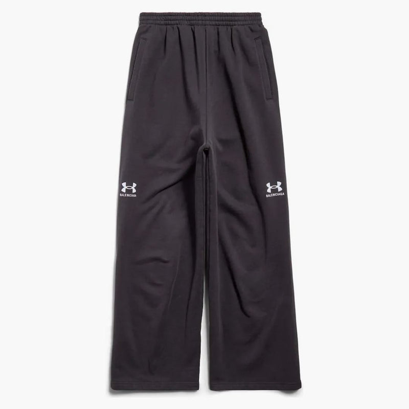 Balenciaga X Under Armour Pantalones de chándal holgado Negro/Blanco