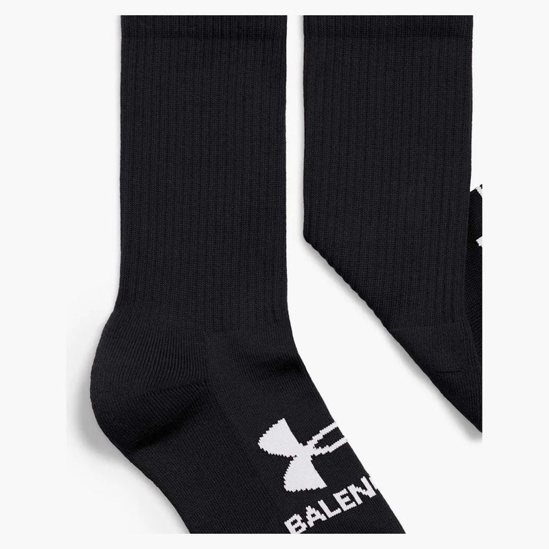 Balenciaga X Under Armor Tennis Socks Black/White
