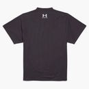 Balenciaga X under rustning T-shirt överdimensionerad passform svart/vit